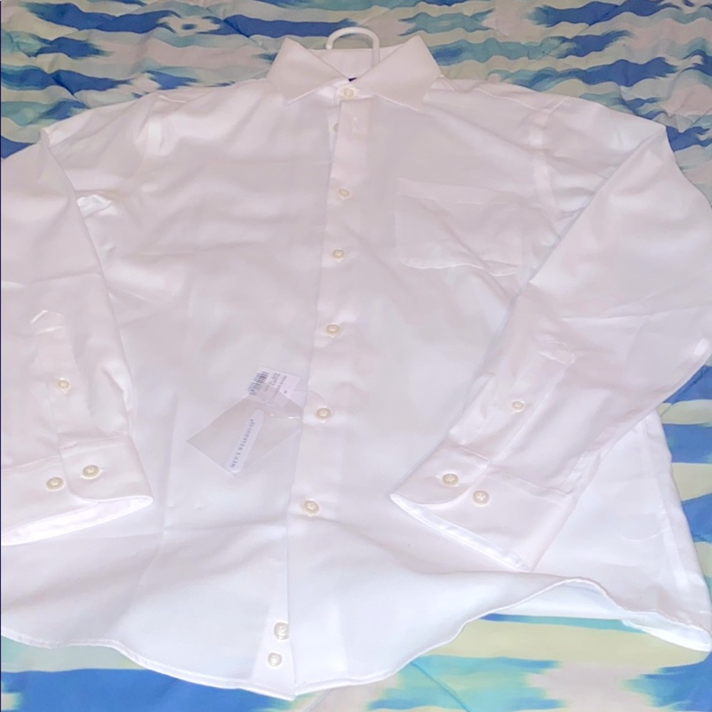 MEN’S WHITE DRESS SHIRT